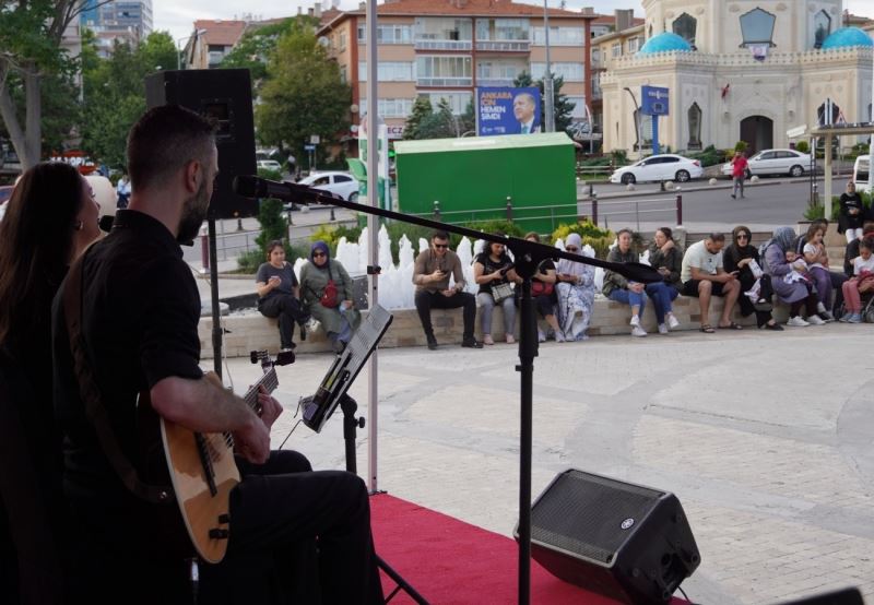 Keçiören’de park konserleri başladı