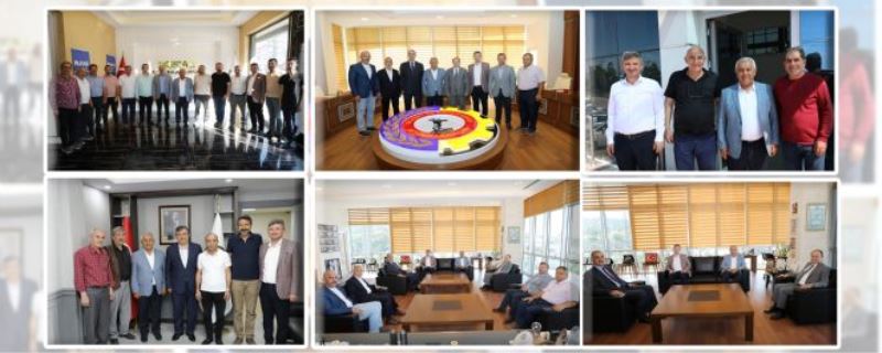 ZEYBEK BAŞKAN´DAN ODA BAŞKANLARINA PEŞ PEŞE ZİYARET