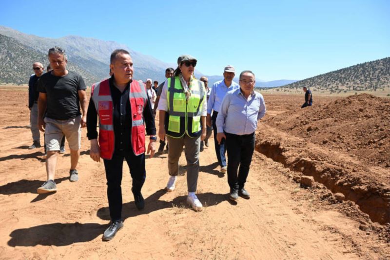 Arıtma suyu Susuz Beğiş’e can verecek