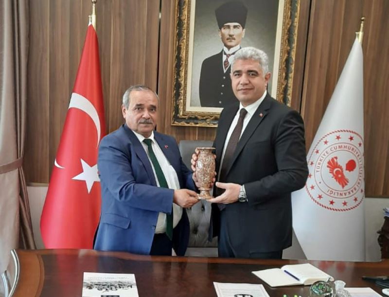 Başkan Şahin, İller İdaresi Genel Müdürü Selçuk Aslan’ı Ziyaret Etti