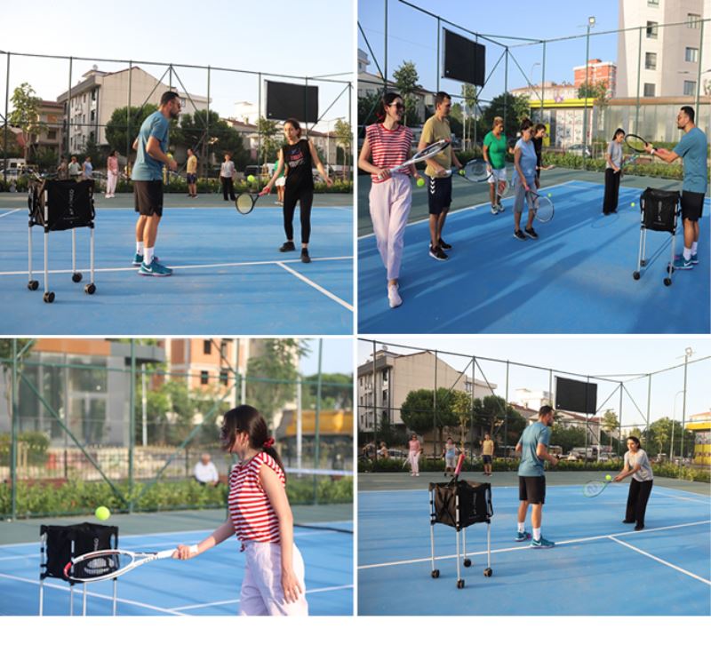 KARTAL’DA, TENİS EĞİTİMLERİ BAŞLADI