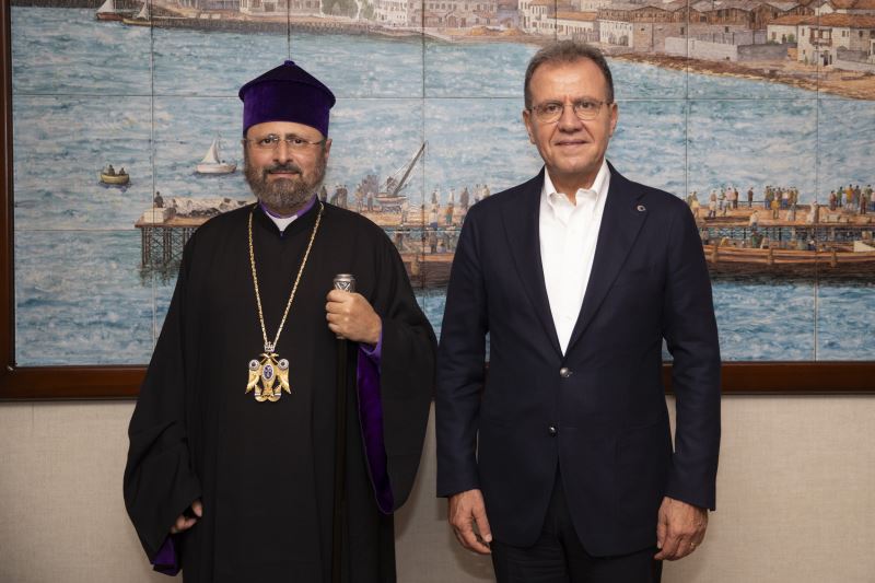 Başkan Seçer, Türkiye Ermenileri Patriği Sahak Maşalyan İle Bir Araya Geldi
