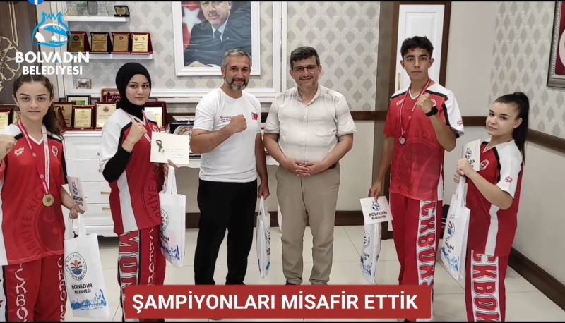 ŞAMPİYONLARI MİSAFİR ETTİK