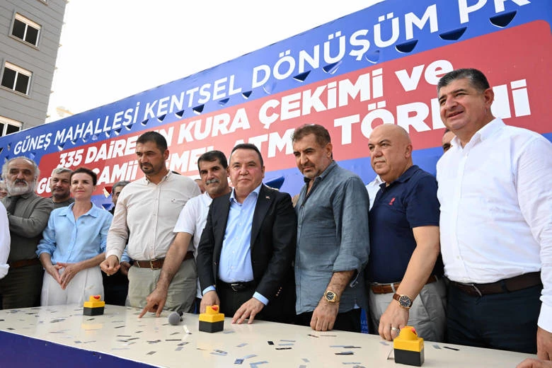 Güneş Mahallesi Kentsel Dönüşümü’nde çifte sevinç