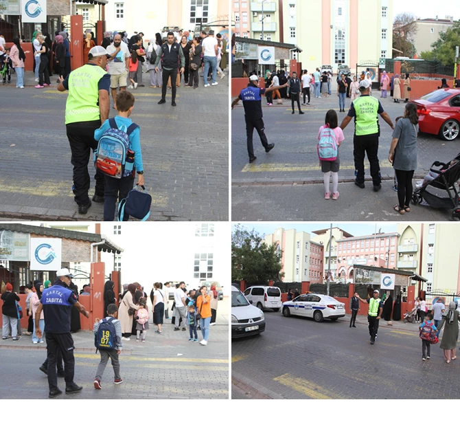 KARTAL BELEDİYESİ ZABITA EKİPLERİNDEN 27 OKULDA TRAFİK UYGULAMASI