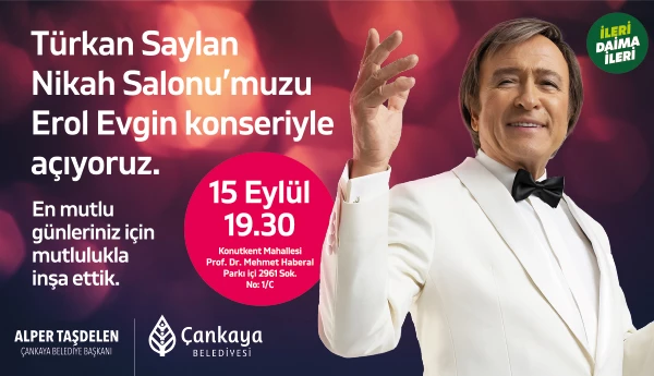 Taşdelen’den Çankaya’ya Bir Nikâh Salonu Daha
