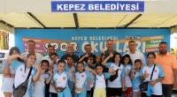 Kepez’in yaz spor okullarına lunaparklı kapanış