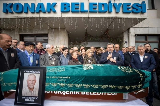 Mustafa Cinkılıç’a Konak’ta Son Veda