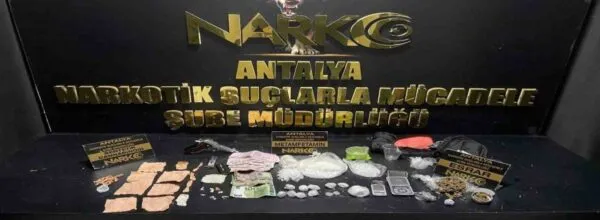 ANTALYA’DA TORBACI OPERASYONU.. 19 ZANLI TUTUKLANDI
