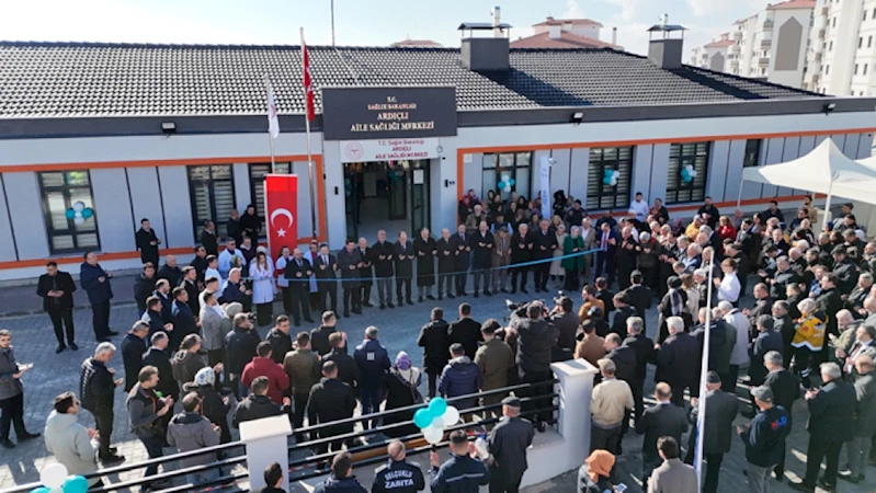 Selçuklu Belediyesi önemli bir yatırımı daha hizmete kazandırdı ARDIÇLI AİLE SAĞLIĞI MERKEZİ VE MİLLET KIRAATHANESİ AÇILDI