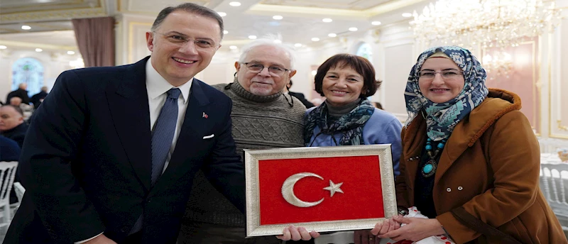 BAŞKAN ÇALIK APARTMAN YÖNETİCİLERİYLE BULUŞTU