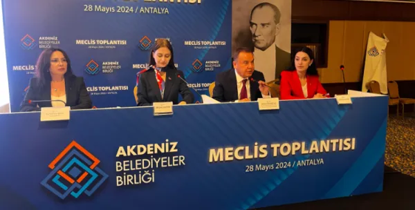 AKDENİZ BELEDİYELER BİRLİĞİ’NDE 