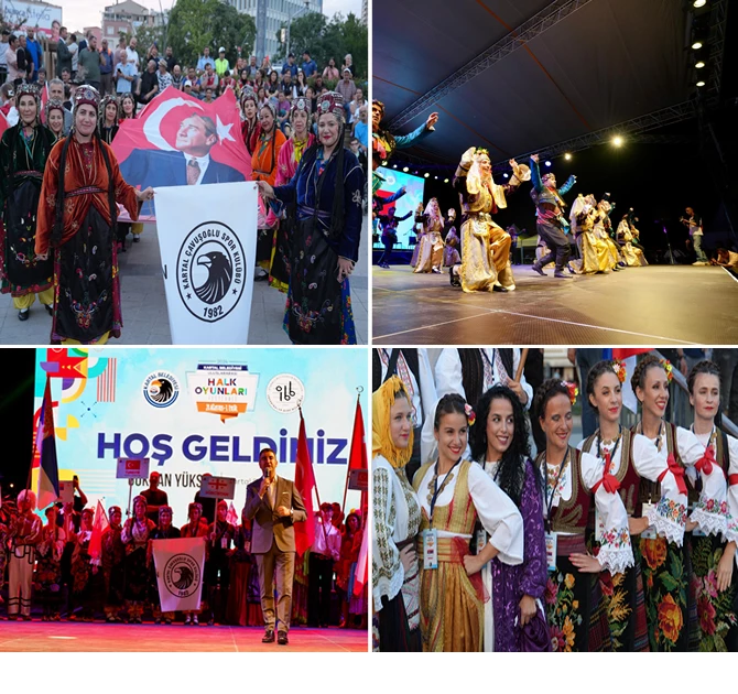 KARTAL BELEDİYESİ 3. ULUSLARARASI HALK OYUNLARI FESTİVALİ BAŞLADI