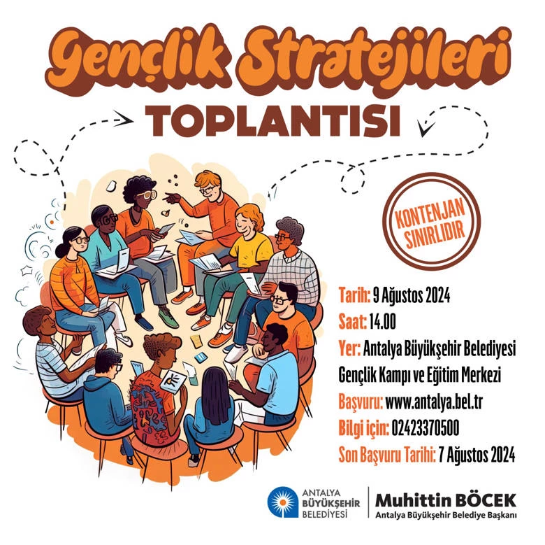 Büyükşehir’den Gençlik Stratejileri Toplantısı
