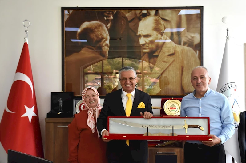 Başkan Topaloğlu’ndan Başkan Kılıç’a ziyaret