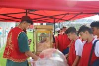 KÂĞITHANE BELEDİYESİ SADABAD SPOR SAHASI’NI YENİLEYEREK HİZMETE AÇTI