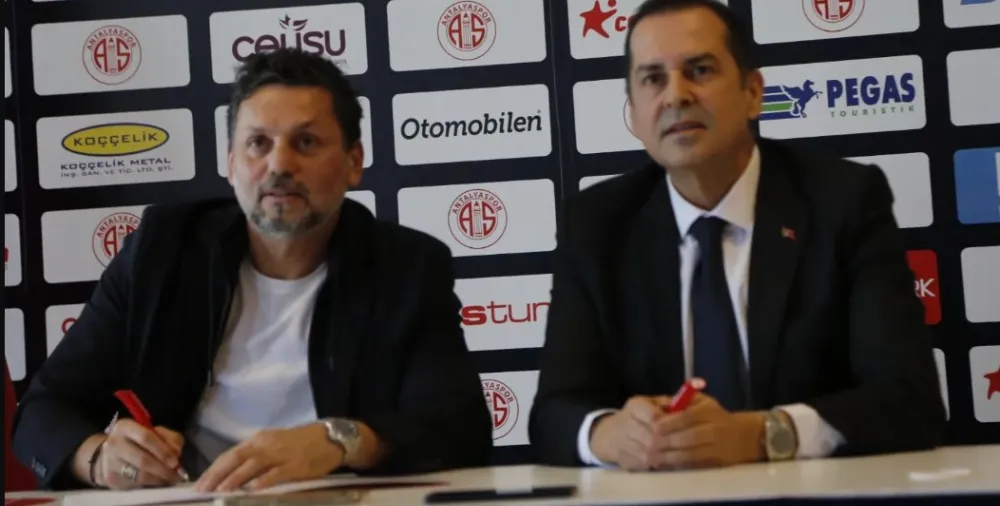 ANTALYASPOR EROL BULUT’A EMANET.. ‘GENÇ OYUNCULARA ÖNEM VERECEĞİM’