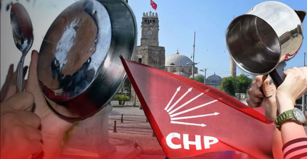 CHP BİLDİĞİNİZ GİBİ.. CUMA GÜNÜ YİNE ‘BOŞ TENCERE’ EYLEMİ YAPACAK