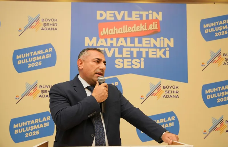 Adana Büyükşehir Belediye Başkan Vekili Güngör Geçer Muhtarlarla Buluştu