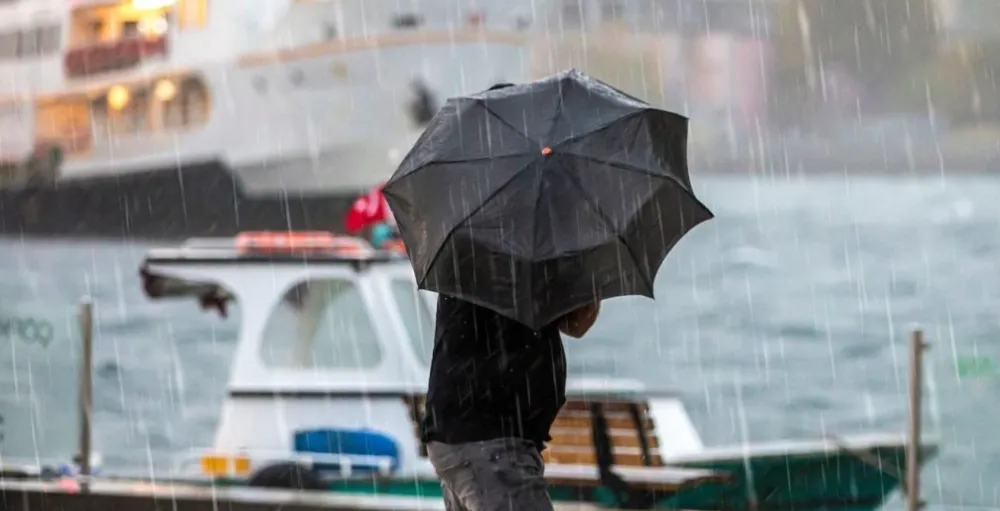METEOROLOJİ UYARDI.. 7 İLDE KUVVETLİ YAĞIŞ BEKLENİYOR