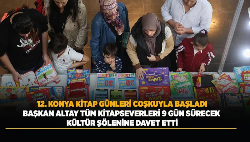 12. Konya Kitap Günleri Selçuklu Kongre Merkezi