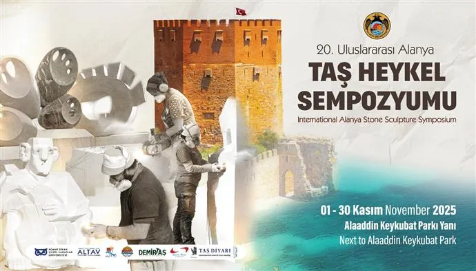 20. ULUSLARARASI ALANYA TAŞ HEYKEL SEMPOZYUMU BAŞVURULARI BAŞLADI