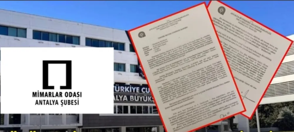 MİMARLAR ODASI ANTALYA BÜYÜKŞEHİR VE MURATPAŞA BELEDİYESİ’NE RANT DAVASI AÇTI