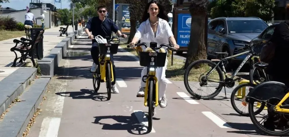 ANTALYA’NIN BİSİKLETLERİ ELEKTRİKLİ OLARAK GERİ DÖNDÜ.. BİN  ‘TAZI’ YOLLARDA