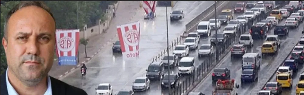 YASIN ARSLAN.. ‘ANTALYA’DA TRAFİK SIKIŞIKLIĞI TAHAMMÜLSÜZLÜK YARATTI’