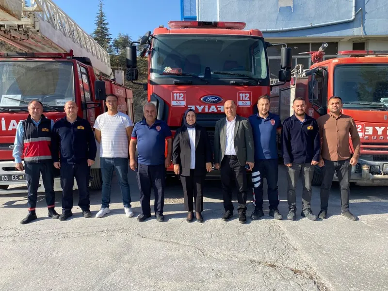 İscehisar Belediye Başkanı Kılınçarslan, İtfaiye Haftası