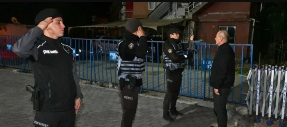 ANTALYA EMNİYET MÜDÜRÜ BİR KEZ DAHA ZEYTİNKÖY’Ü DENETLEDİ