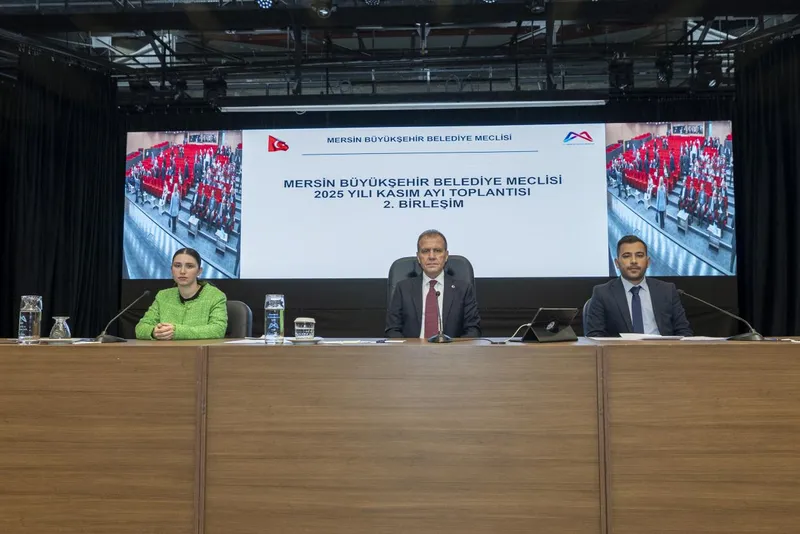 Mersin Büyükşehir Belediye Meclisi Kasım Ayı 2. Birleşimi Tamamlandı