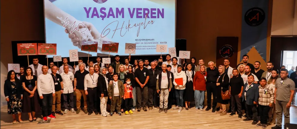 DONÖR AİLELERİ İLE ORGAN BAĞIŞIYLA YAŞAMA TUTUNANLAR ANTALYA’DA BULUŞTU