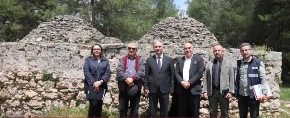 ANTALYA’DA TARİHİ ‘SARNIÇ’TA RESTORE BAŞLADI