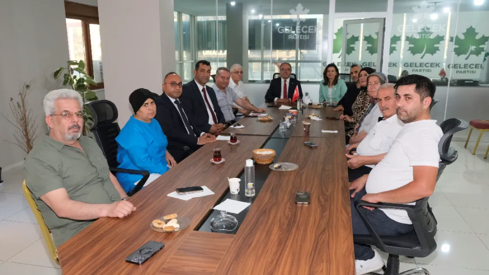 ANTALYA İÇİN GELECEK PARTİSİ VE DEVA PARTİSİ BİR ARAYA GELDİ