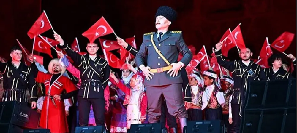 VALİ DE İZLEDİ.. ANTALYA ASPENDOS
