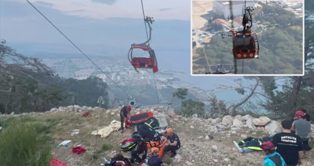 ANTALYA’DA OLAYLI TELEFERİĞİN NE OLACAĞI HALA BELLİ DEĞİL.. ‘ÇALIŞIYORUZ’