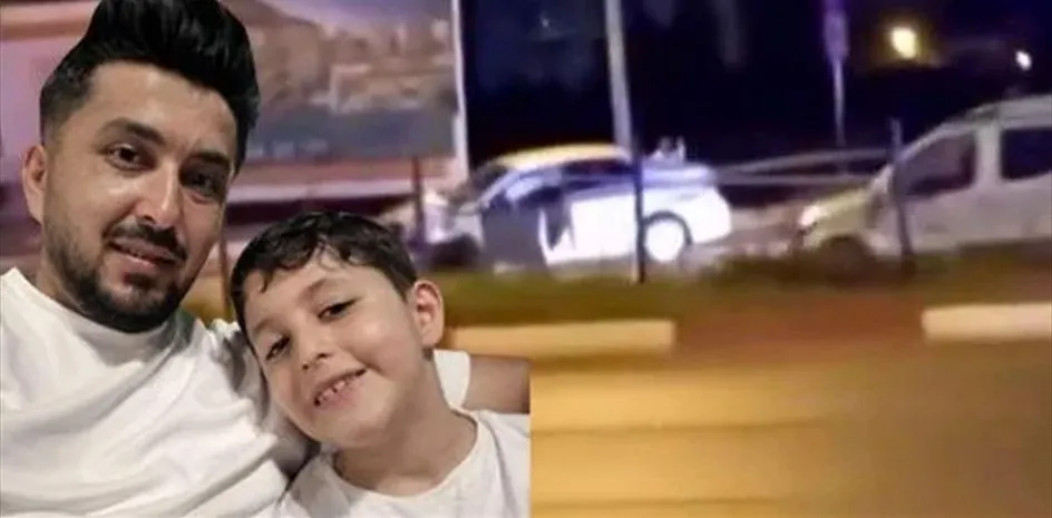 LUNAPARK DÖNÜŞÜ KALDIRIMDA YÜRÜYEN BABA VE OĞLUNA OTOMOBİL ÇARPTI