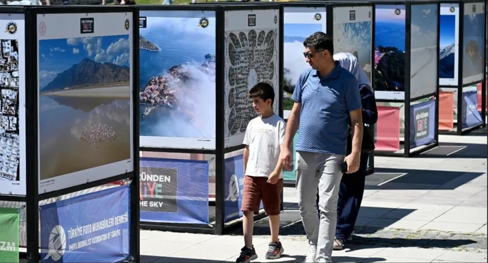 SON DURAK ANTALYA.. ‘GÖKYÜZÜNDEN TÜRKİYE FOTOĞRAFLARI’ ERZURUM’DA SERGİLENİYOR