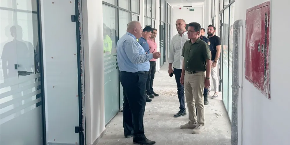 ATAY USLU KUMLUCA’DA İNŞAATLARI İNCELEDİ