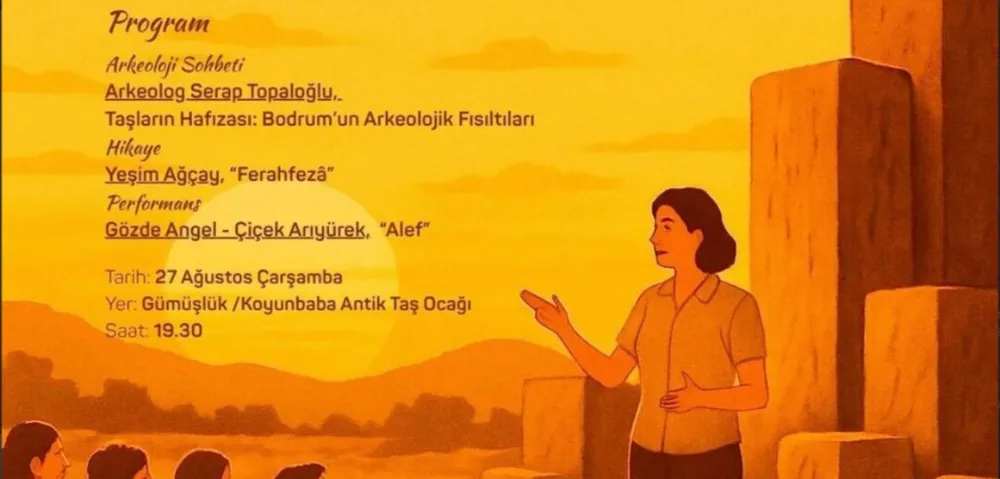 ANTİK KENTLERDE ARKEOLOJİ EDEBİYAT VE DANS BODRUM’DA BULUŞUYOR