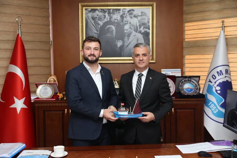 TRABZON GENÇ MÜSİAD YÖNETİMİNDEN BAŞKANIMIZA MAKAMINDA ZİYARET