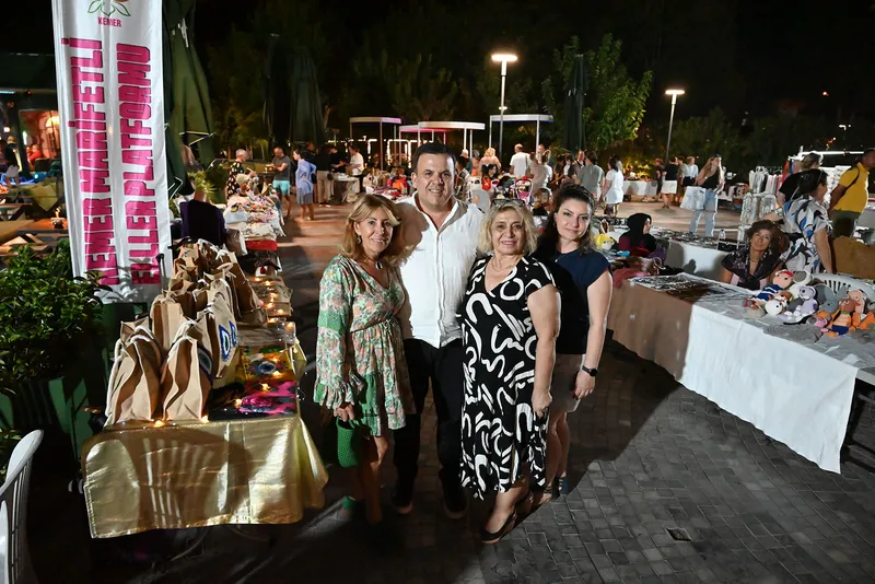 Üreten ev hanımları kermesine büyük ilgi