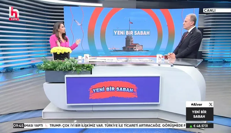 Başkan Seçer, Halk TV’de ‘Gözde Şeker İle Yeni Bir Sabah’  Programına Konuk Oldu