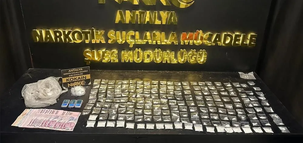 ANTALYA’DA UYUŞTURUCU TİCARETİ OPERASYONU.. 38 ŞÜPHELİ YAKALANDI
