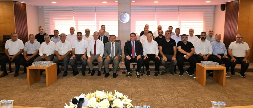 ANTALYA’DA YEREL ESNAFIN TALEPLERİ ‘AESOB İLE GÜNDEM’ MASASINDA