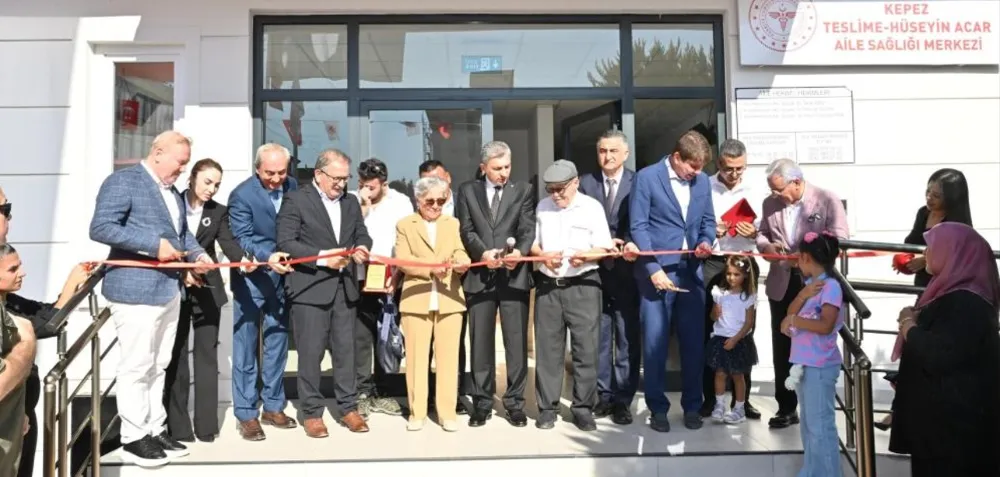 KEPEZ TESLİME - HÜSEYİN ACAR AİLE SAĞLIĞI MERKEZİ HİZMETE AÇILDI