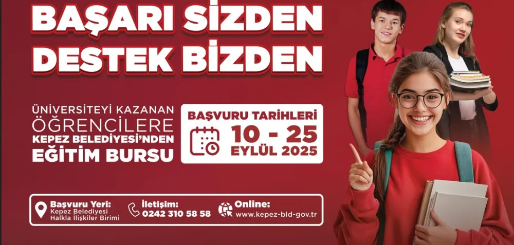 HEMEN BAŞVURUN.. KEPEZ BELEDİYESİ ÜNİVERSİTE ÖĞRENCİLERİNE BURS VERECEK